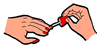 Beroepen plaatjes Pedicure en manicure 