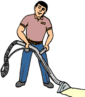 Beroepen plaatjes Schoonmaker 
