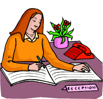Beroepen plaatjes Secretaresse 