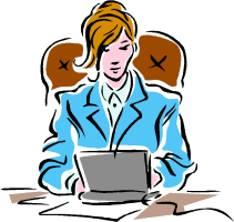 Beroepen plaatjes Secretaresse 