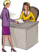 Beroepen plaatjes Secretaresse 