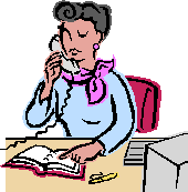 Beroepen plaatjes Secretaresse 