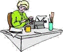 Beroepen plaatjes Secretaresse 