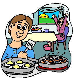 Cliparts Activiteiten Lunchen 
