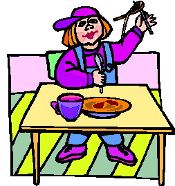 Cliparts Activiteiten Lunchen 