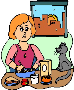 Cliparts Activiteiten Lunchen 