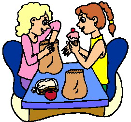 Cliparts Activiteiten Lunchen 