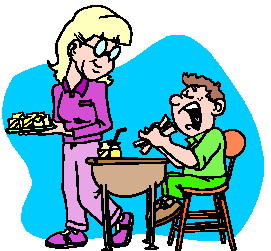 Cliparts Activiteiten Lunchen 