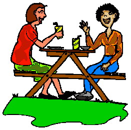 Cliparts Activiteiten Lunchen 