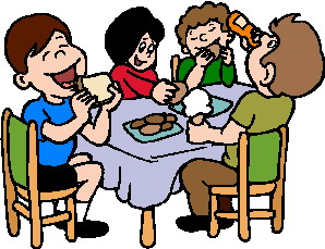 Cliparts Activiteiten Lunchen 
