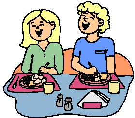 Cliparts Activiteiten Lunchen 