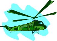 Cliparts Activiteiten Oorlog Groene Leger Helikopter