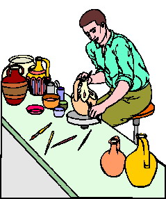 Pottenbakken Cliparts Activiteiten 