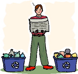 Cliparts Activiteiten Recycling 