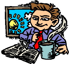 Cliparts Activiteiten Wakker worden 