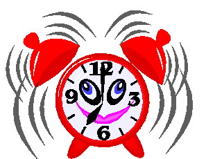 Cliparts Activiteiten Wakker worden 