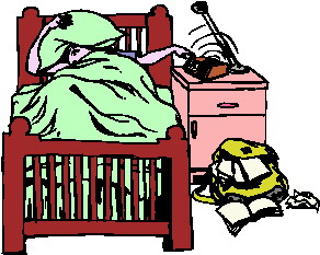 Cliparts Activiteiten Wakker worden 