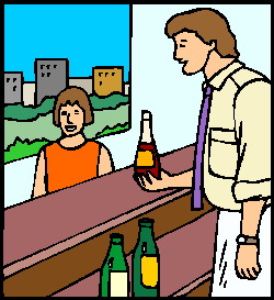 Cliparts Beroepen Barman 