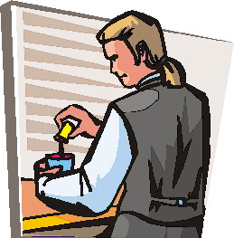 Cliparts Beroepen Barman 