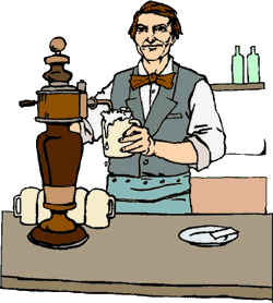 Cliparts Beroepen Barman 