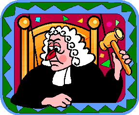 Cliparts Beroepen Rechters 