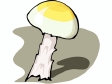 Cliparts Bloemen en planten Paddestoelen 