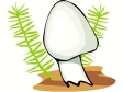 Cliparts Bloemen en planten Paddestoelen 