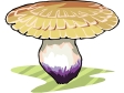 Cliparts Bloemen en planten Paddestoelen 