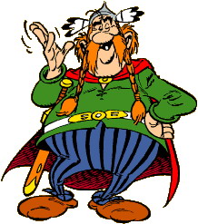 Cliparts Cartoons Asterix Obelix