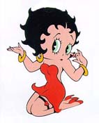 Cliparts Cartoons Betty boop 