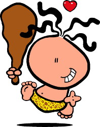 Cliparts Cartoons Bubblegum kids 