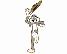 Cliparts Cartoons Bugs bunny 