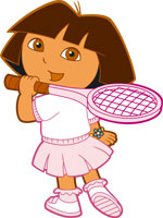 Cliparts Cartoons Dora de explorer 