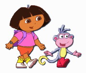 Cliparts Cartoons Dora de explorer 