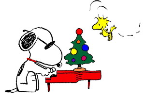 Cliparts Cartoons Kerst snoopy 