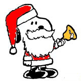 Cliparts Cartoons Kerst snoopy 