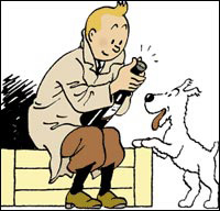Cliparts Cartoons Kuifje 
