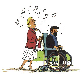Cliparts Cartoons Kuifje 