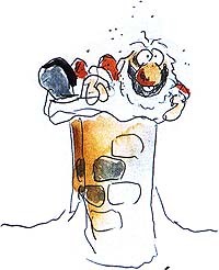 Cliparts Cartoons Leendert jan vis 