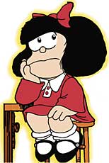 Cliparts Cartoons Mafalda 