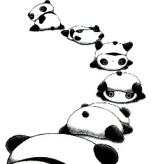 Cliparts Cartoons Tare panda 