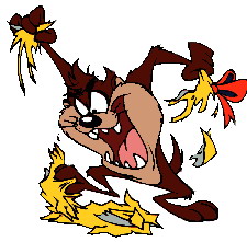 Cliparts Cartoons Tasmanian devil 