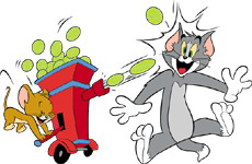 Cliparts Cartoons Tom en jerry 