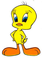 Cliparts Cartoons Tweety 