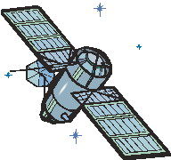 Cliparts Communicatie Satelliet 