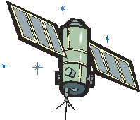 Cliparts Communicatie Satelliet 