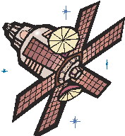 Cliparts Communicatie Satelliet 