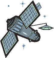 Cliparts Communicatie Satelliet 