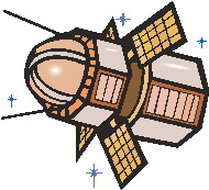 Cliparts Communicatie Satelliet 