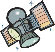Cliparts Communicatie Satelliet 